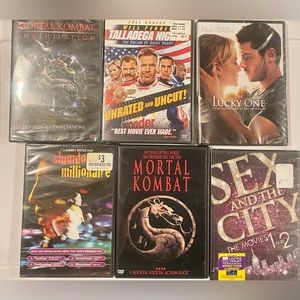 NWT DVD’s Never Opened